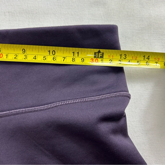 Athleta Womens Plum Purple Primaloft Alpine Valley Leggings size XS Fleece Lined - Picture 6 of 15